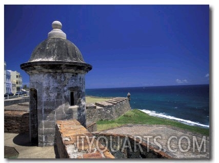 Sentry Box at San Cristobal Fort, El Morro, San Juan, Puerto Rico