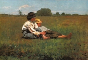 Boys in a Pasture, 1874