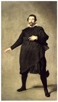 Portrait of the Buffoon Pablo de Valladolid, circa 1632