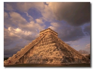 Ancient Mayan Ruins, Chichen Itza, Mexico