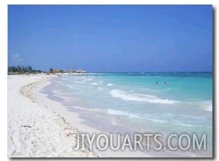 Beach, Playa Del Carmen, Yucatan, Mexico, North America