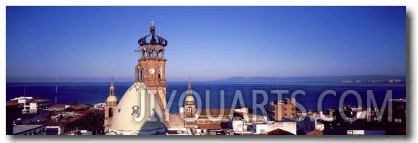 Cathedral City and Bay, Puerto Vallarta, Mexico