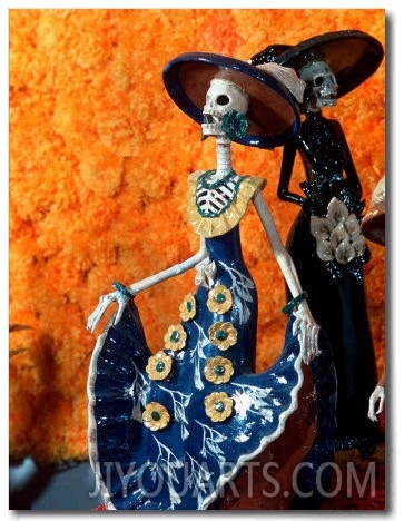 Day of the Dead Offering in Museum of Fine Mexican Art, Mexico