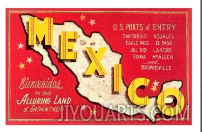 Map of Mexico