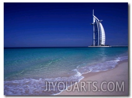 The Burj Al Arab or the Arabian Tower of the Jumeirah Beach Resort, Dubai, United Arab Emirates