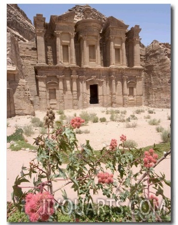 The Monastery, Petra, Unesco World Heritage Site, Wadi Musa (Mousa), Jordan, Middle East