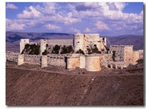 The Remarkably Well Preserved 800 Year Old Crac Des Chevaliers ( Castle of the Knights ), Syria
