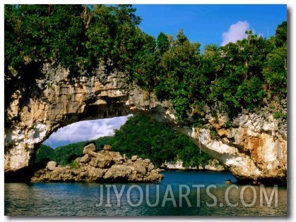 Arch Rock, Natural Archway, Rock Islands, Koror, Palau
