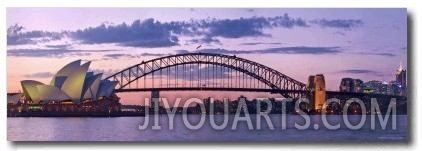 Opera House and Harbour Bridge, Sydney, New South Wales, Australia