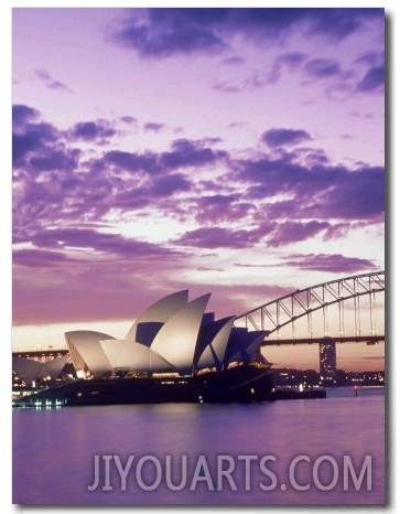 Opera House at Dusk, Sydney, Australia