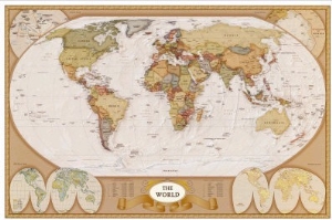 World Antique Map