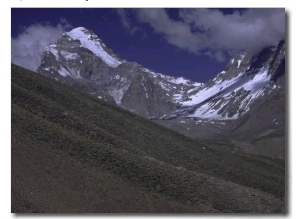 Aconcagua Mountain Landscape, Argentina