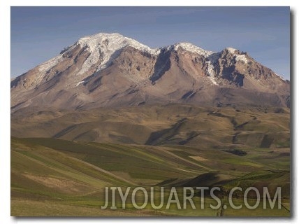 Chimborazo Mountain (6310 Meters) the Highest Mountain in Ecuador, Chimborazo Reserve, Ecuador