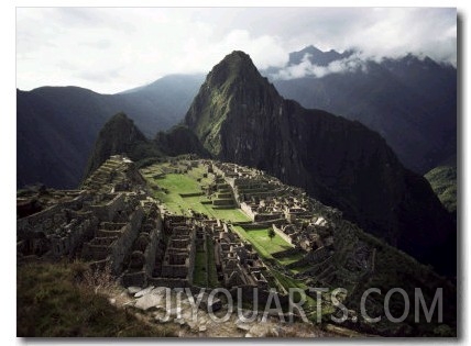 Inca Site, Machu Picchu, Unesco World Heritage Site, Peru, South America