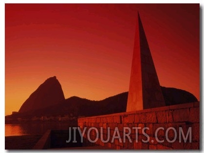 Sugar Loaf Mountain, Estacio de Sa Monument, Rio de Janeiro, Brazil