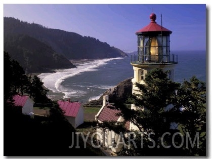 Heceta Head Lighthouse, Florence, Oregon, USA