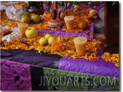 Mexican Decorations for Day of the Dead Celebrations