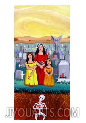 Three Sisters  On the Day of the Dead