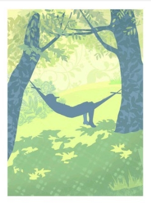 Man in Hammock