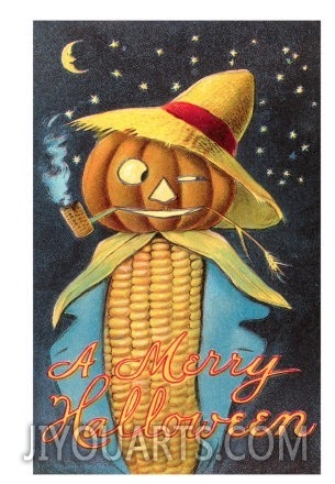 Merry Halloween, Corn Cob Creature