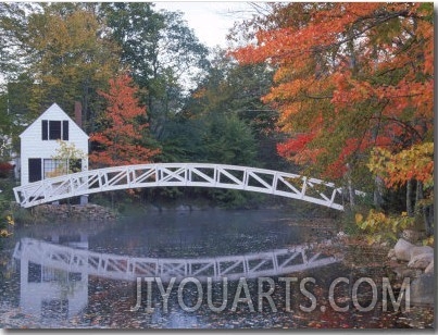 Foot Bridge, Mount Desert Island, Maine