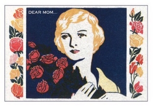 Dear Mom, Lady with Roses