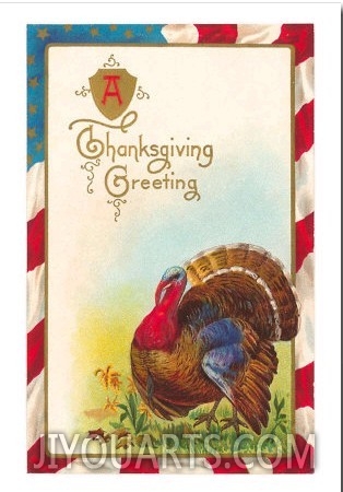 Thanksgiving Greeting, Turkey