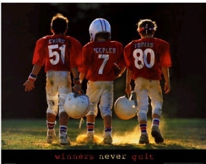 Winners Never Quit   Football