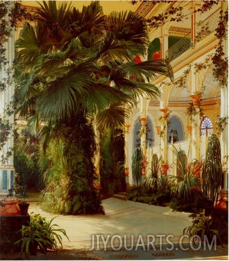 Interior of a Palm House