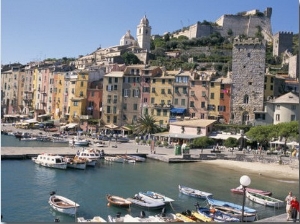 Portovenere Harbour, Unesco World Heritage Site, Liguria, Italy, Mediterranean