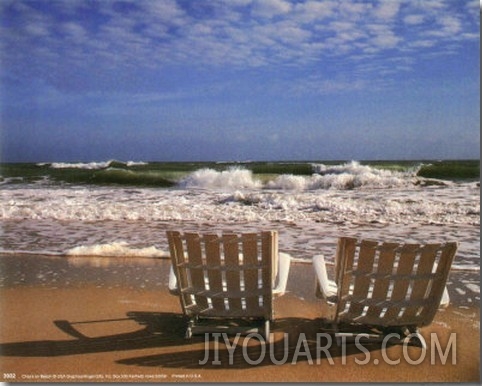 Chairs on Beach