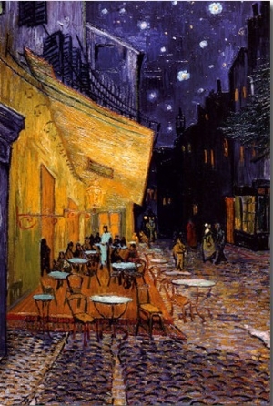 The Café Terrace on the Place du Forum, Arles, at Night, c.1888