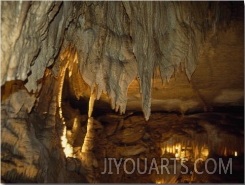 Delicate Limestone Rock Formations in Mammoth Cave