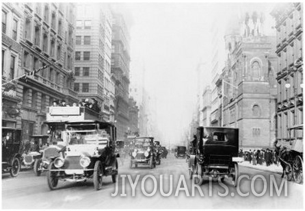 5th Avenue Street Scene in New York City Photograph   New York, NY