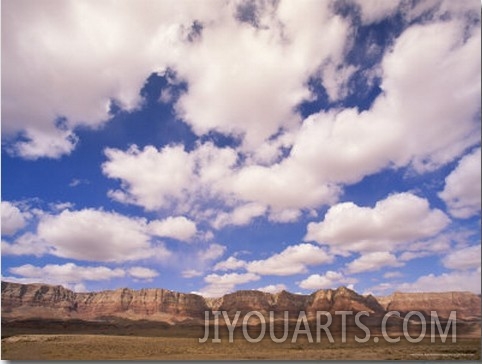 Cumulous Clouds Over the Vermillion Cliffs