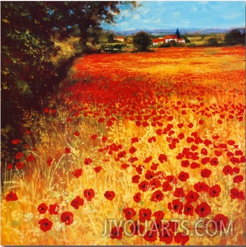 Field of Red and Gold