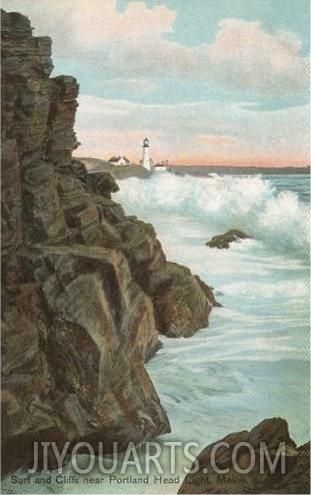 Surf and Cliffs, Portland, Maine