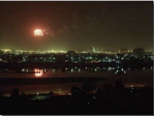 Fireworks Light Up the Night Sky