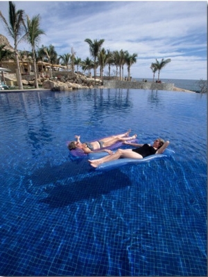 Women in Pool, Cabo San Lucas, Baja CA, Mexico