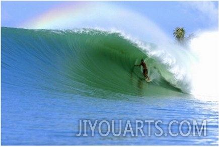 Rainbow barrel on Nias Island