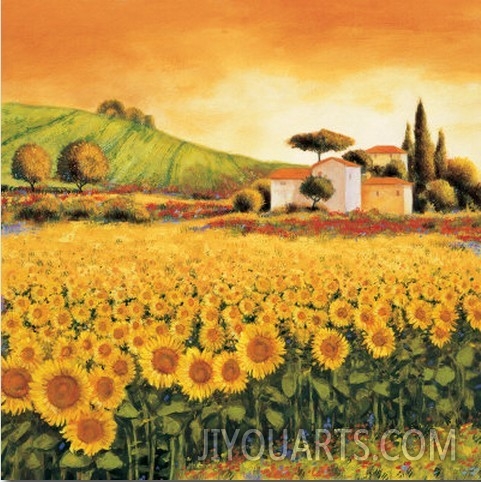 Valley of Sunflowers (detail)
