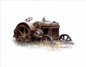 Early Model Case Tractor