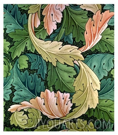 Acanthus  Wallpaper Design, 1875