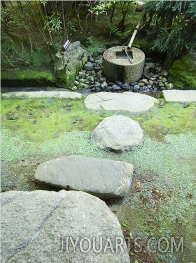 Water Fountain at Ryoanji Temple, Kyoto, Japan