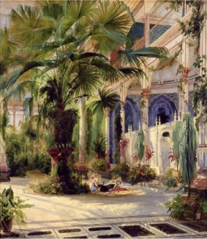 Interior of the Palm House at Potsdam, 1833