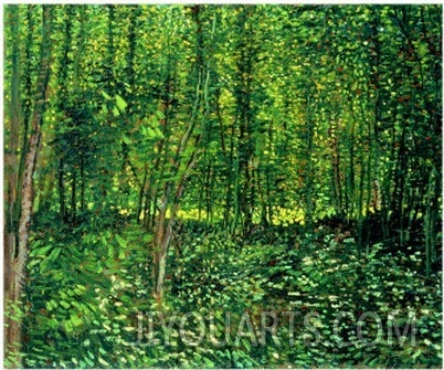 Woods and Undergrowth, c.1887