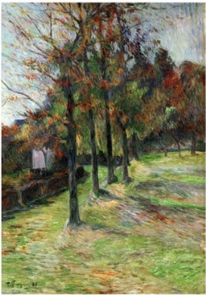 Road in Rouen, II, 1885