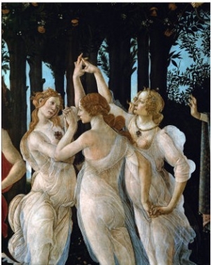 La Primavera, the Three Graces