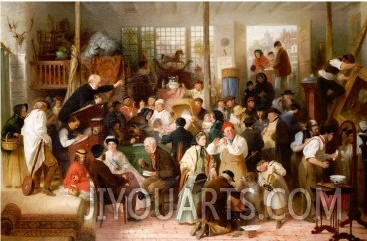 The Auction, 1863