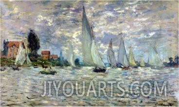 The Boats, or Regatta at Argenteuil, circa 1874